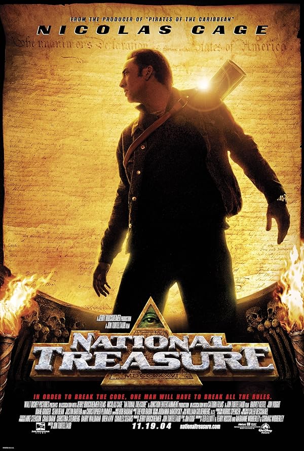 دانلود فیلم National Treasure / گنجینه ملی