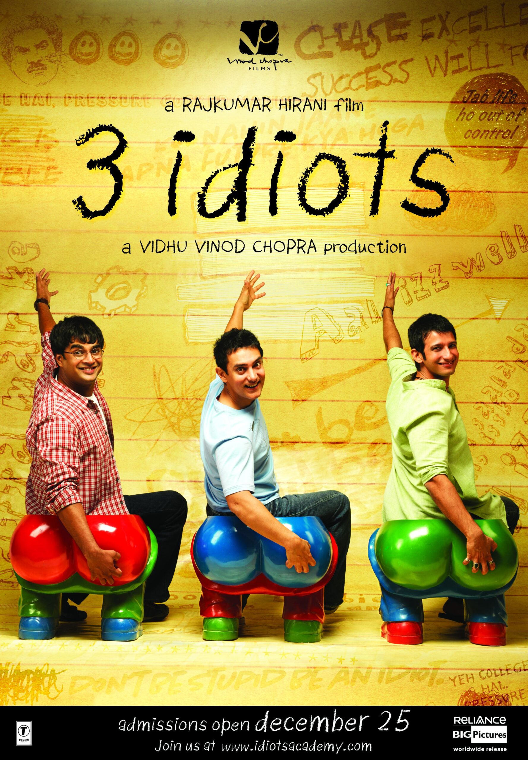 دانلود فیلم 3 Idiots / سه احمق