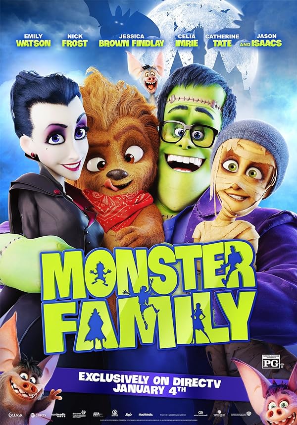 دانلود فیلم Monster Family / خانوادهٔ هیولاها