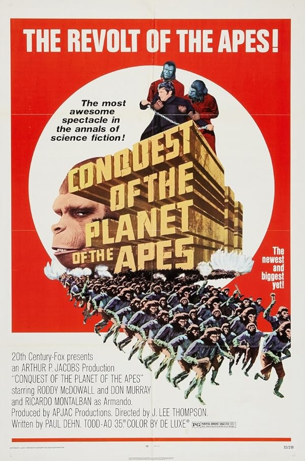 دانلود فیلم Conquest of the Planet of the Apes / اره میمون‌ها