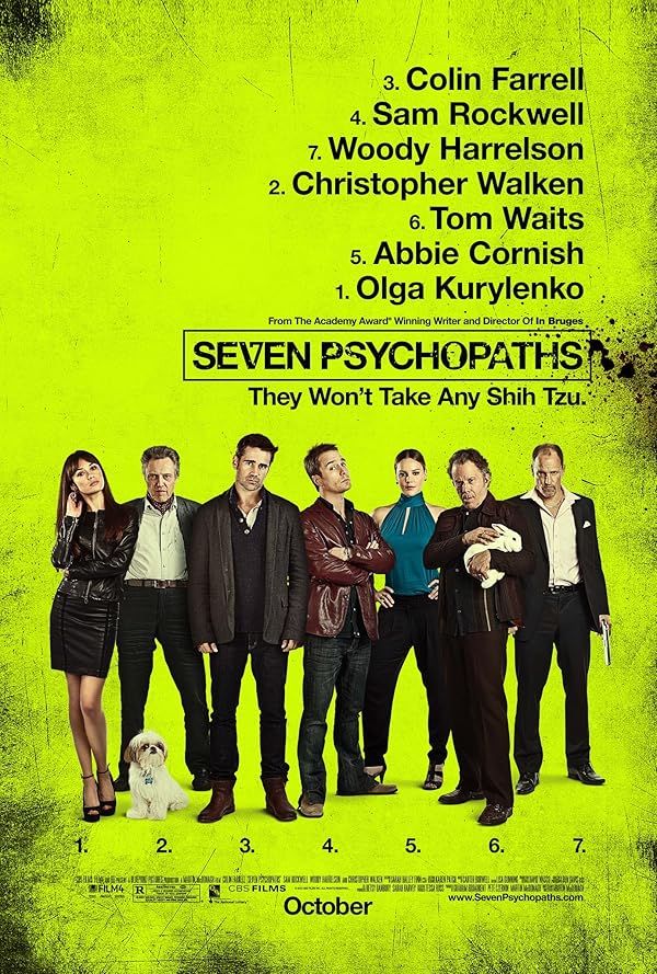 دانلود فیلم Seven Psychopaths / هفت روانی