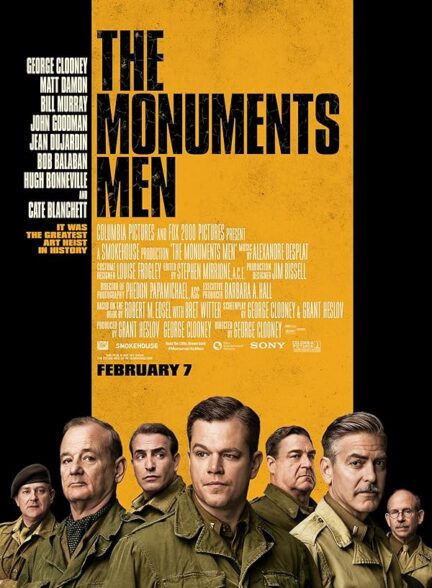 دانلود فیلم The Monuments Men / مردان آثار ماندگار