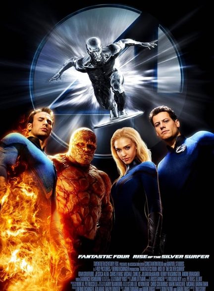 دانلود فیلم Fantastic Four: Rise of the Silver Surfer / چهار شگفت انگیز 2