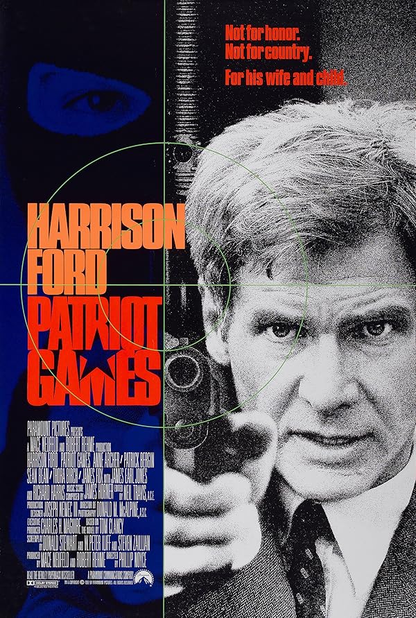 دانلود فیلم Patriot Games / بازی‌های میهن‌پرستانه